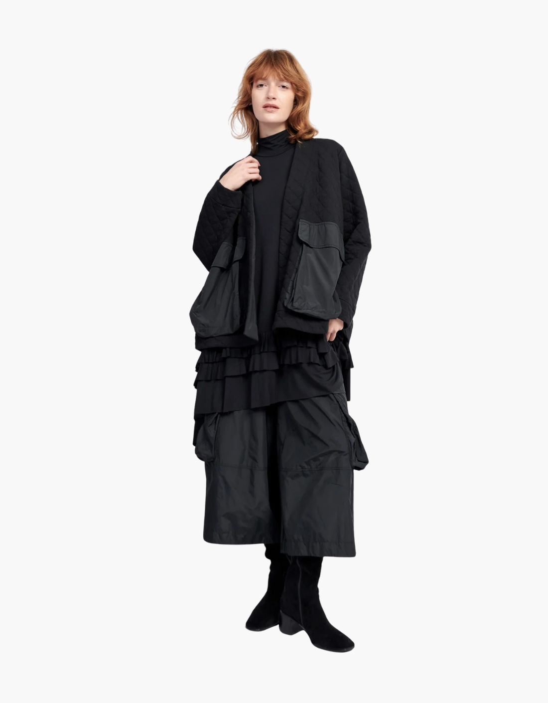 Chaqueta acolchada punto doble "Urban Parcel"