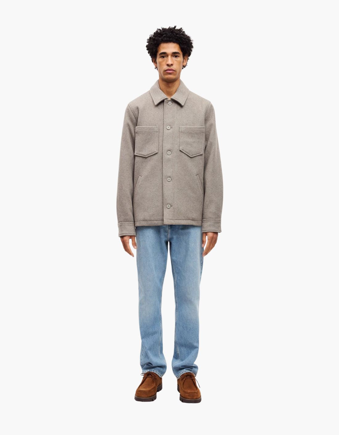 Chaqueta con lana "Pally Shirt"