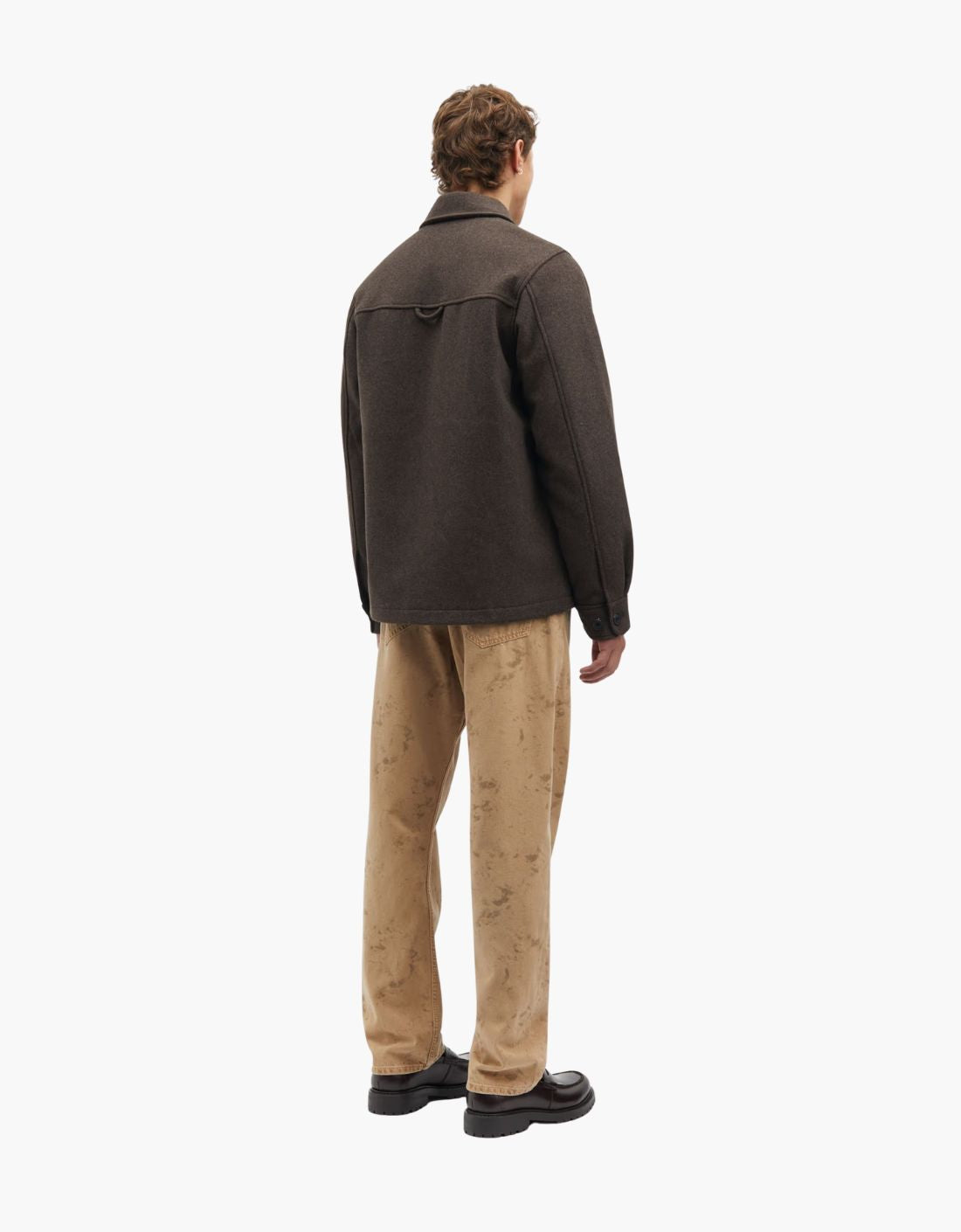 Chaqueta sobrecamisa lana "Pally"