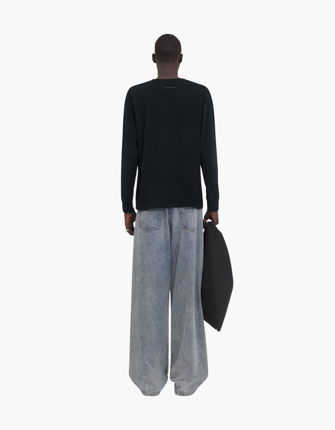 Camiseta manga larga "Numeric Label" MM6