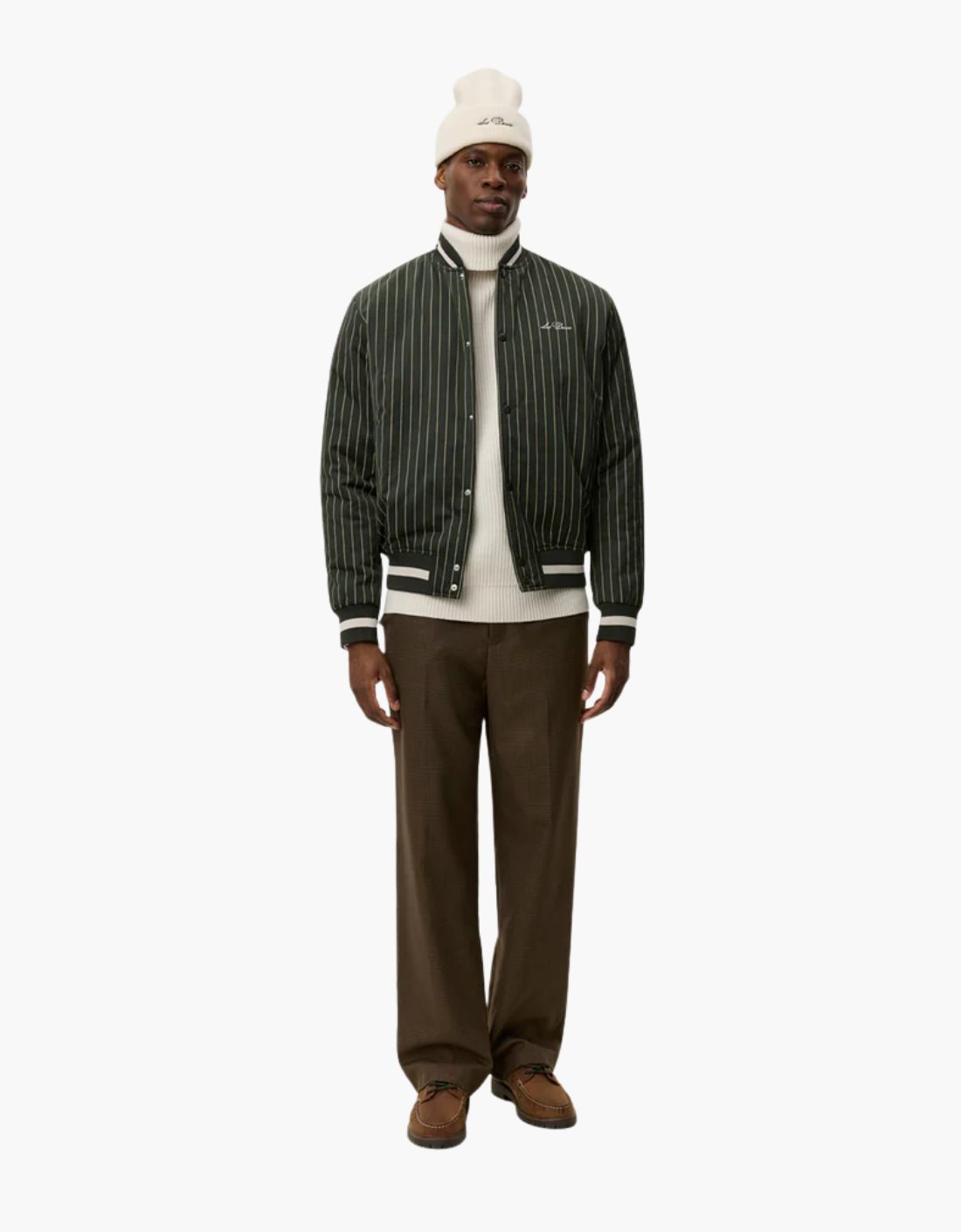 Bomber "Varsity Tech Pinstripe"