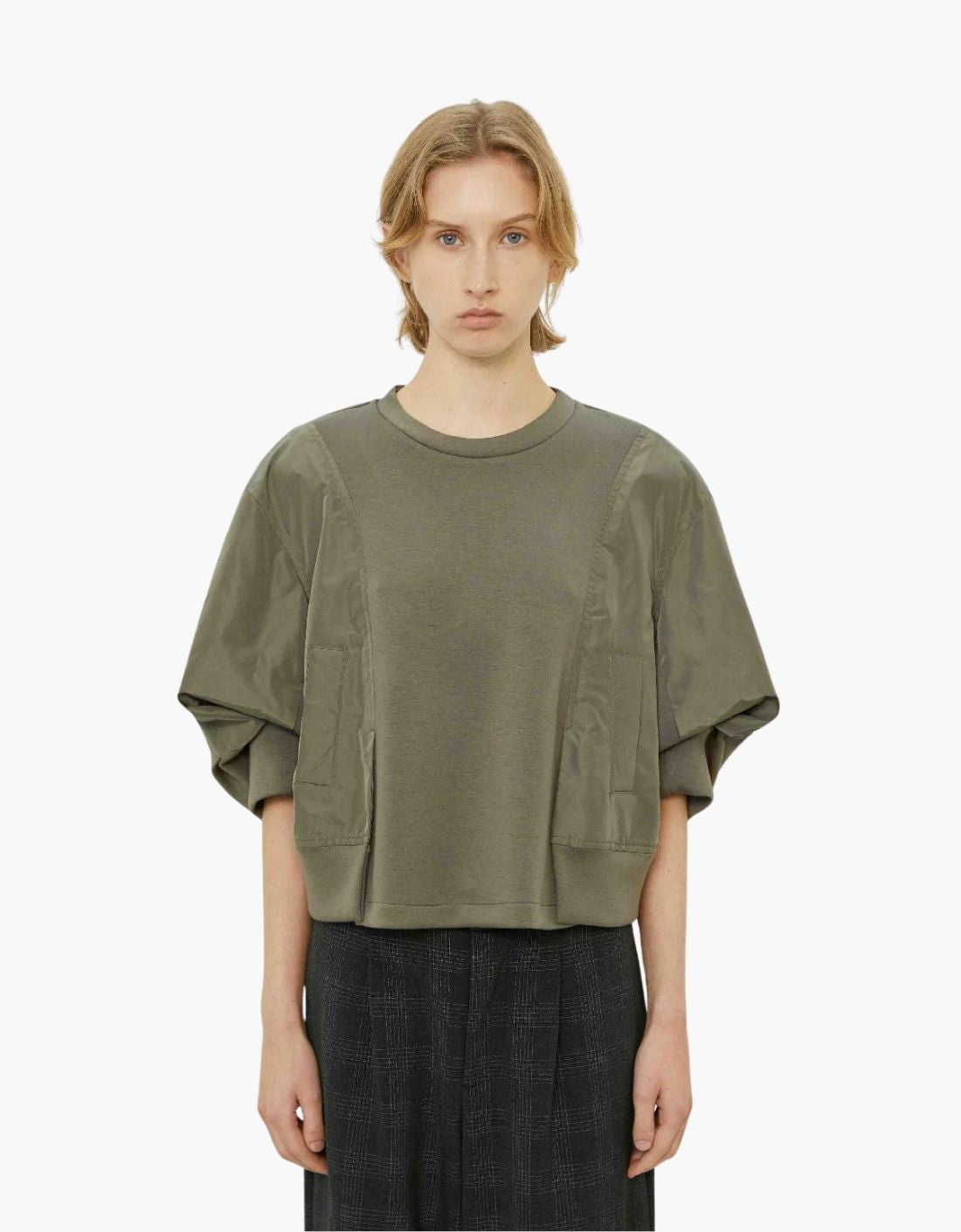 Blusa doble tejido "Amorevole"