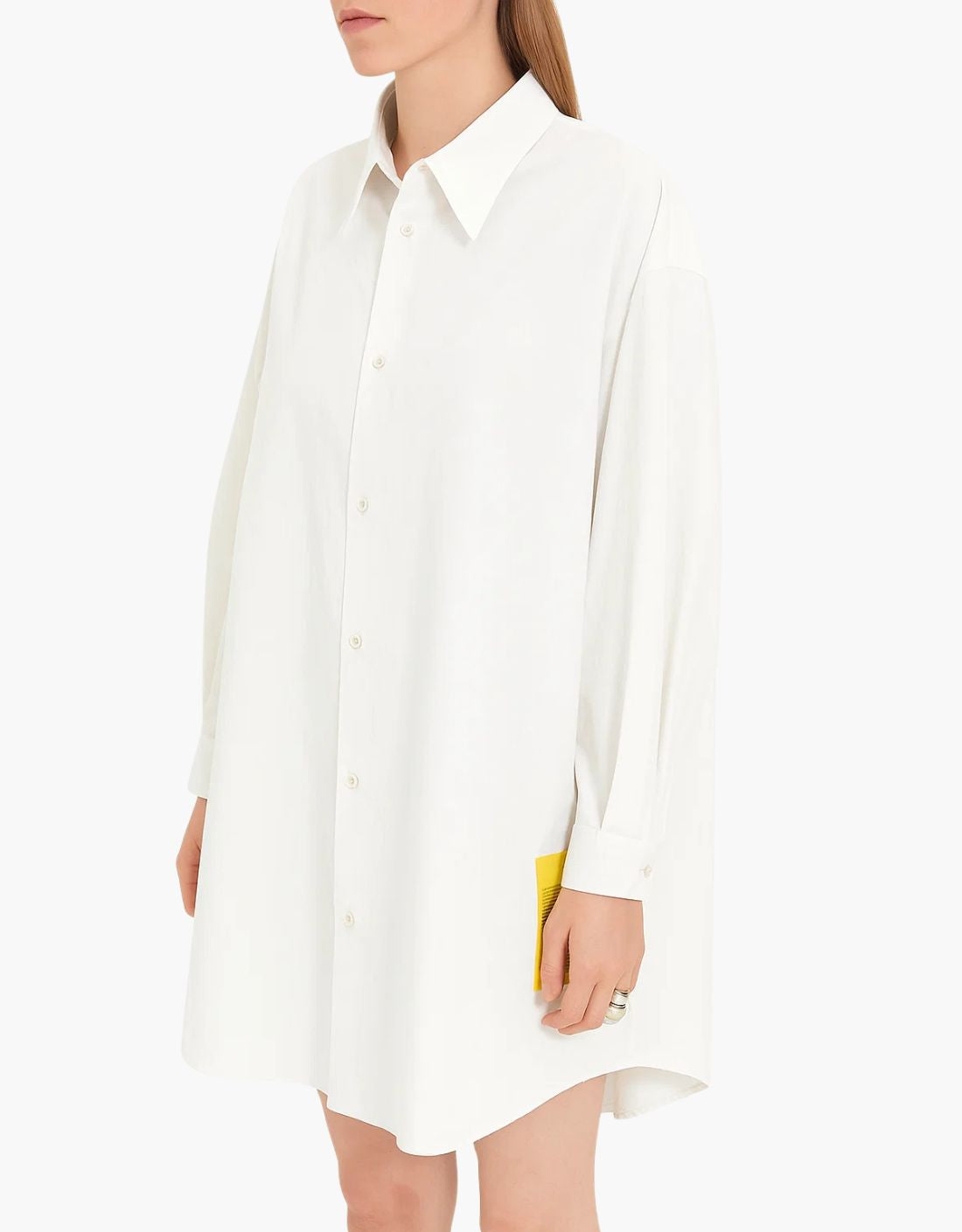 Vestido camisero "Yellow Label" - MM6