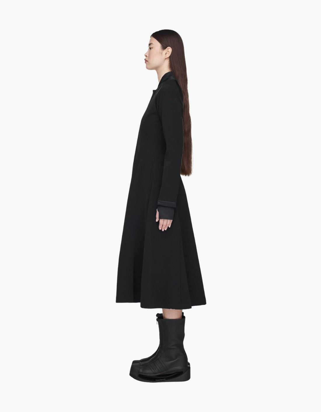 Vestido midi bolsillos "Padded" Y-3