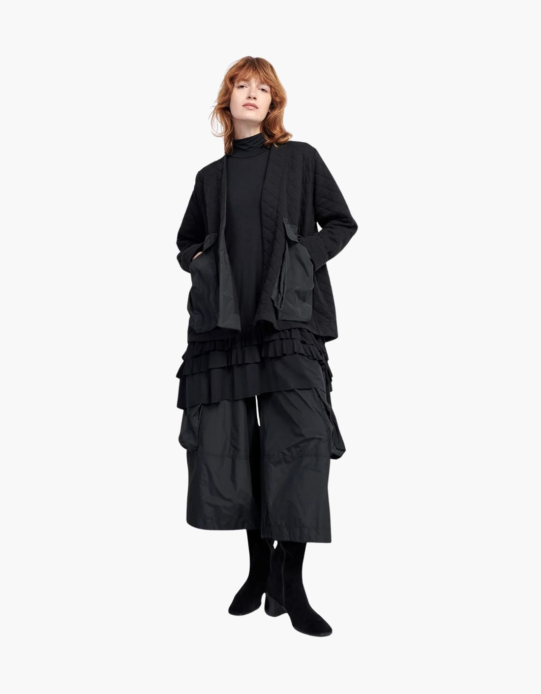 Chaqueta acolchada punto doble "Urban Parcel"