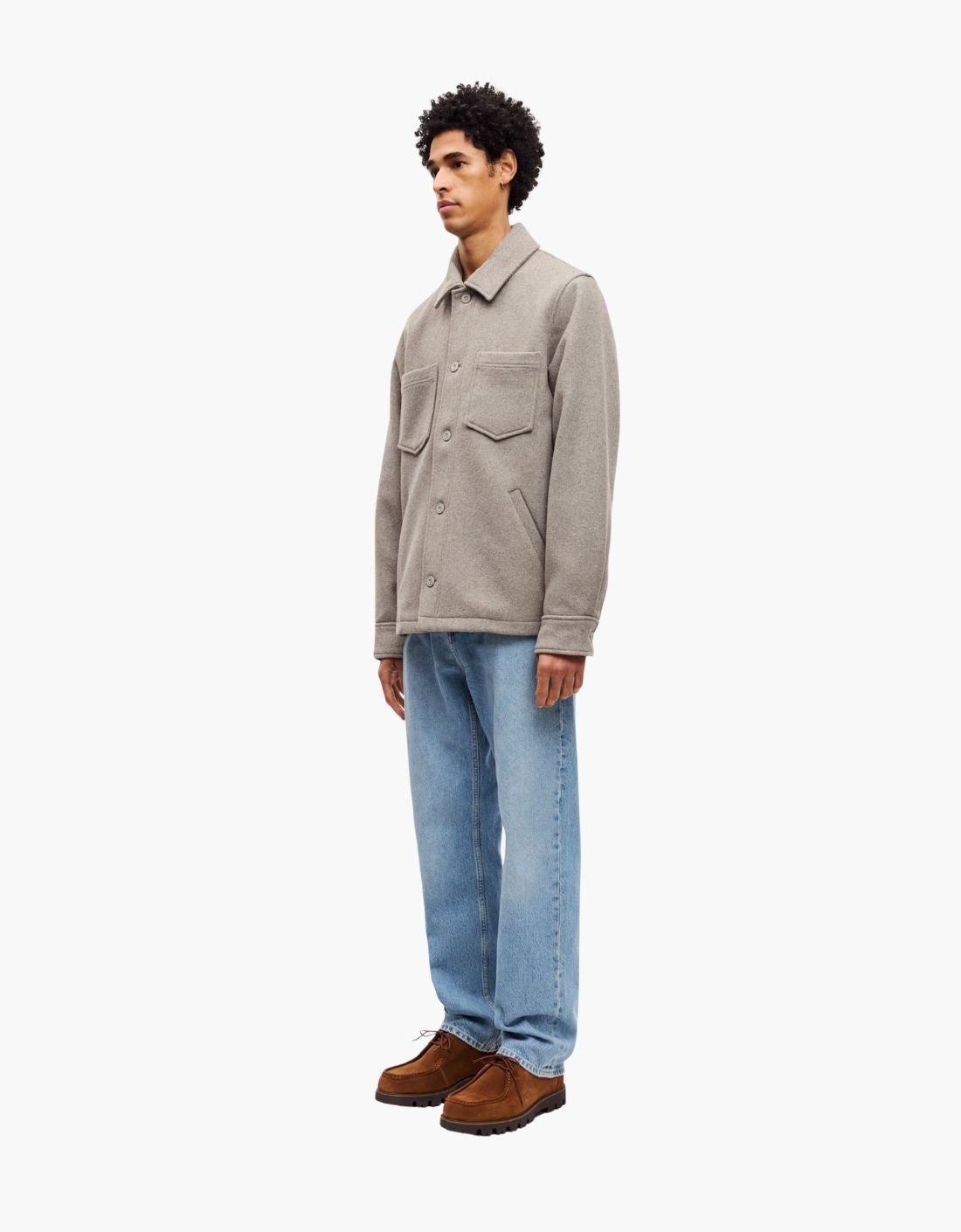 Chaqueta con lana "Pally Shirt"