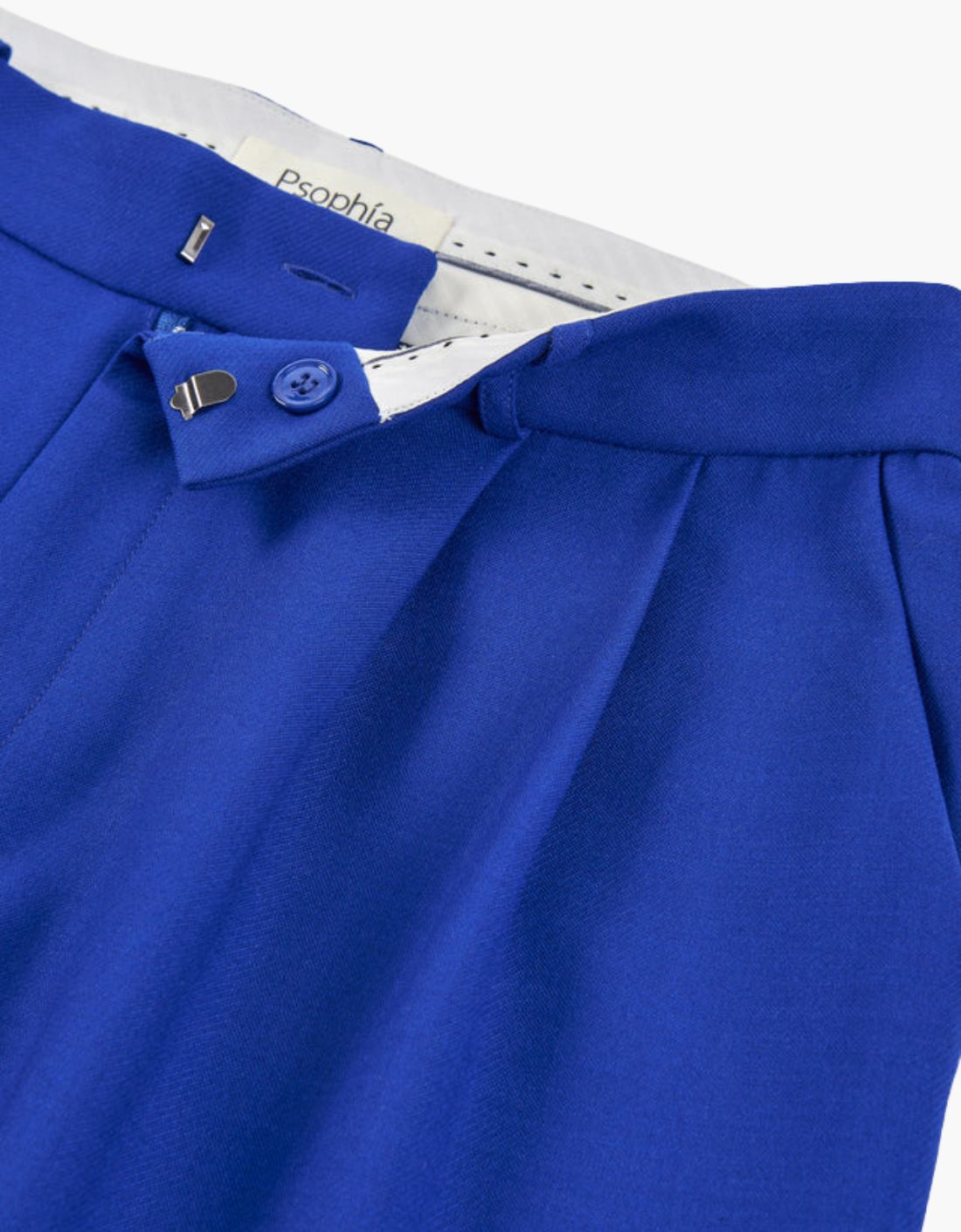 "Electric" pleated trousers