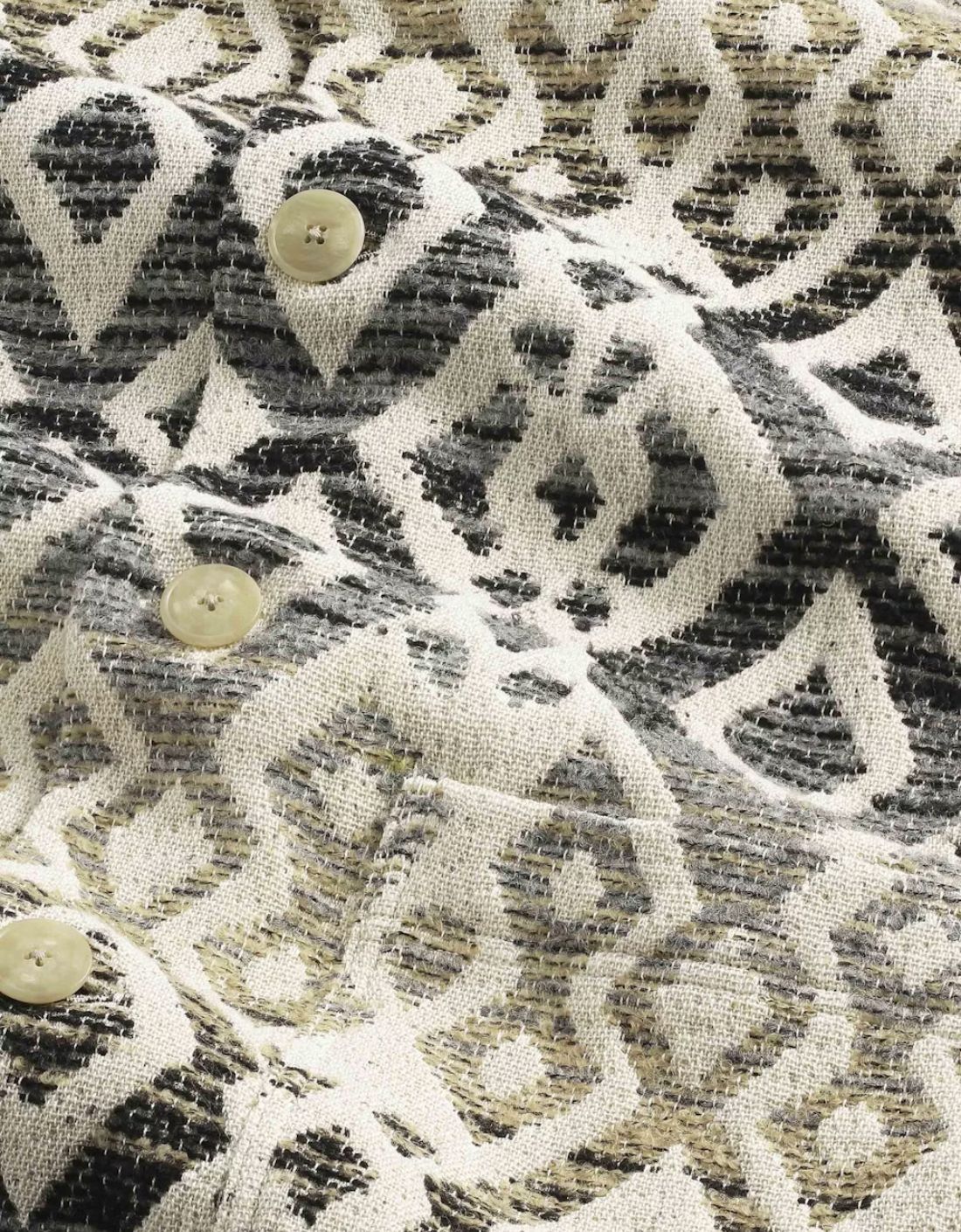 Sobrecamisa minimalista en jacquard "Blaze"