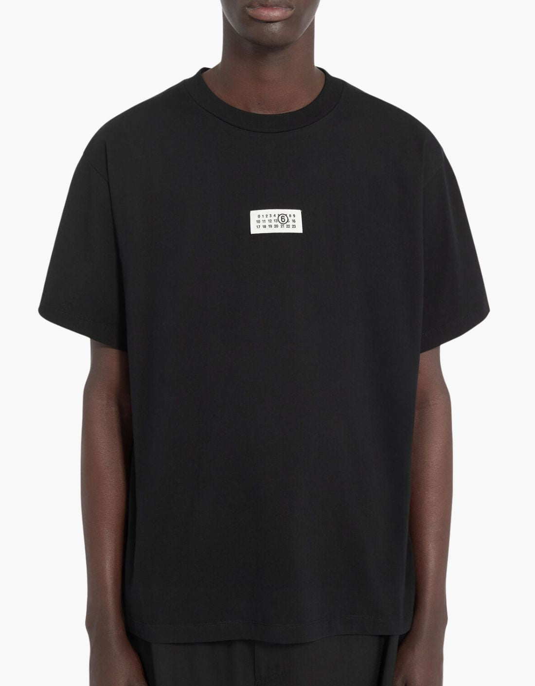 Camiseta manga corta "Numeric Label" MM6