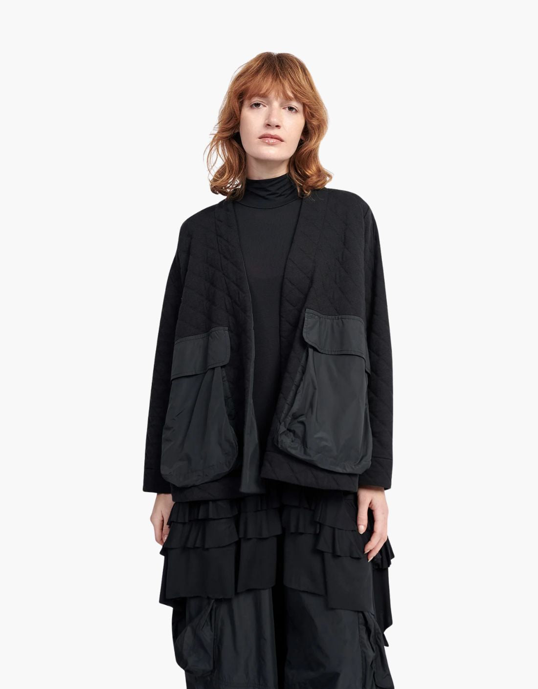 Chaqueta acolchada punto doble "Urban Parcel"