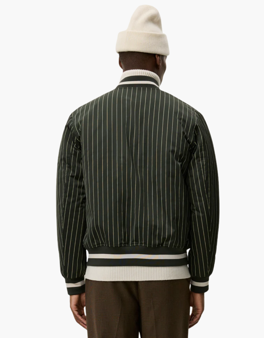 Bomber "Varsity Tech Pinstripe"