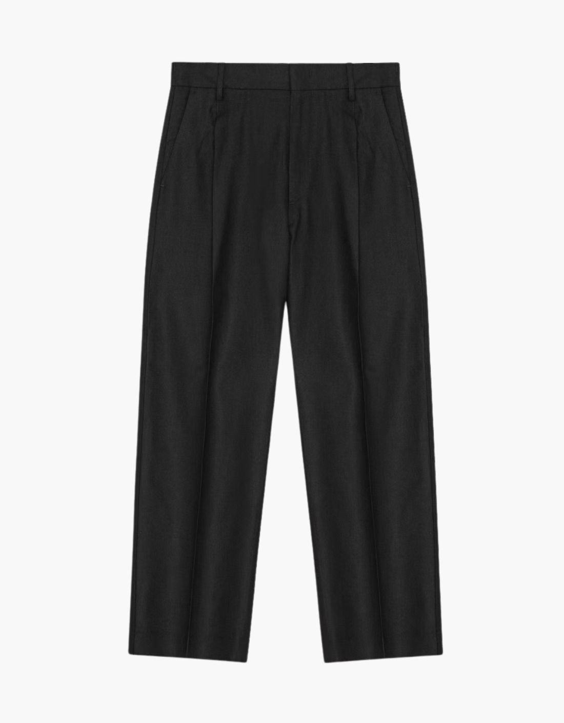 Pantalon de lana corte relajado "Kay"
