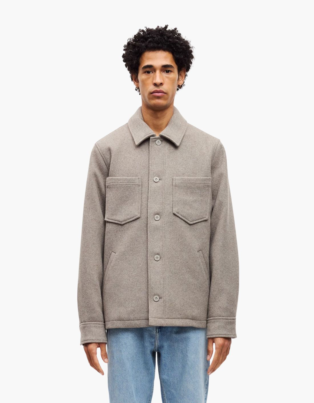 Chaqueta con lana "Pally Shirt"