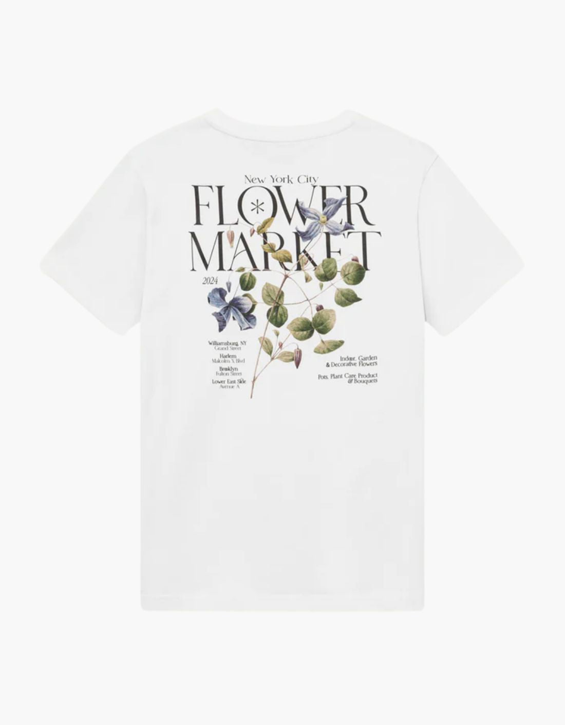 Camiseta algodón "Brady Flowermarket"