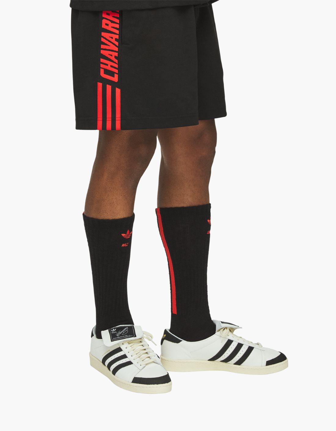 Chavarria "Jabbar Low" Sneaker (White / Black) - aWC