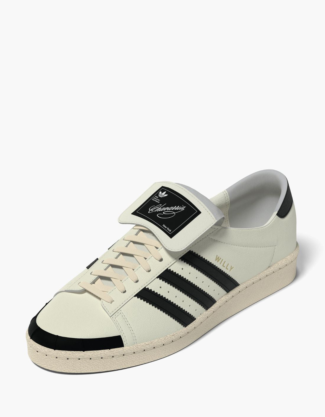 Chavarria "Jabbar Low" Sneaker (White / Black) - aWC