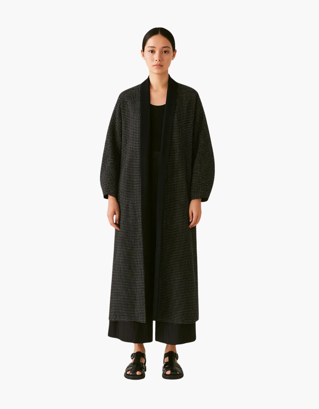 Kimono largo con cinturón "Namu" - SONHW040