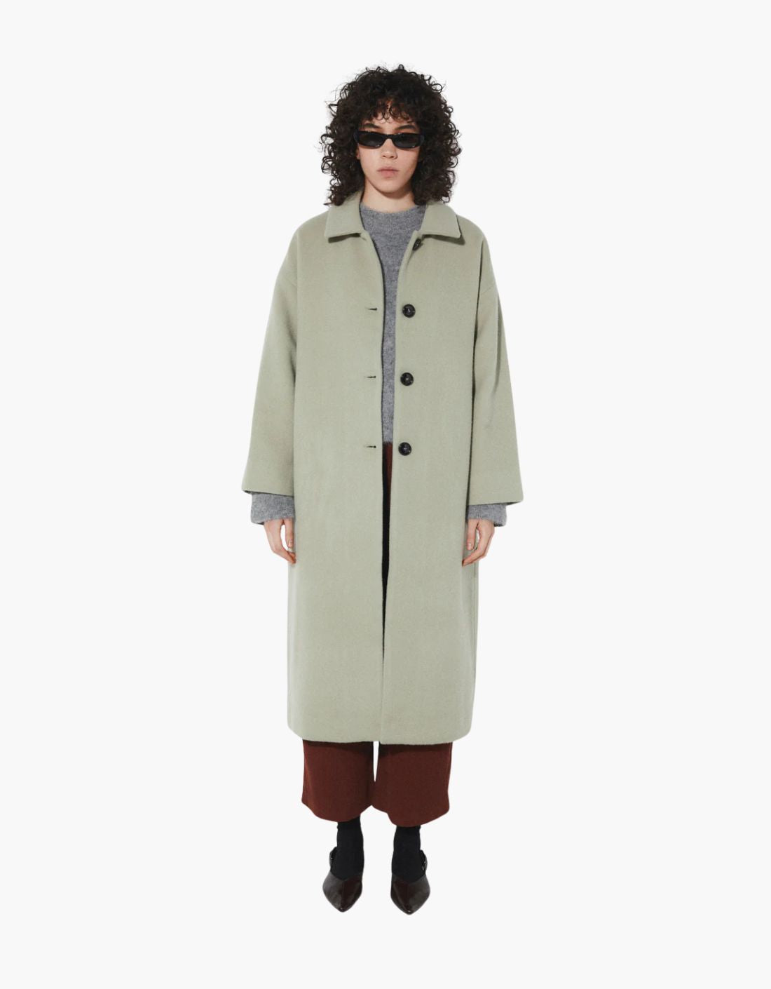 "Aline" wool coat