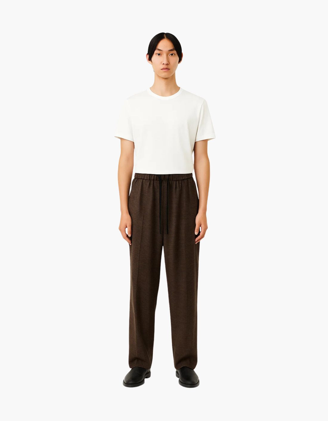Pantalón de lana sastre a cuadros "Wales" - MM6